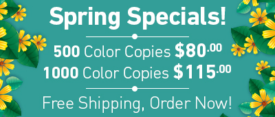 Spring Specials